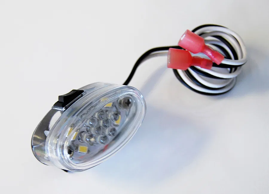 PL9135 – POPNLOCK LLC Cargo Area Light - LED, Use With Power Pop Kit or Any Truck Cap or Tonneau Cover Hard Wired LED...